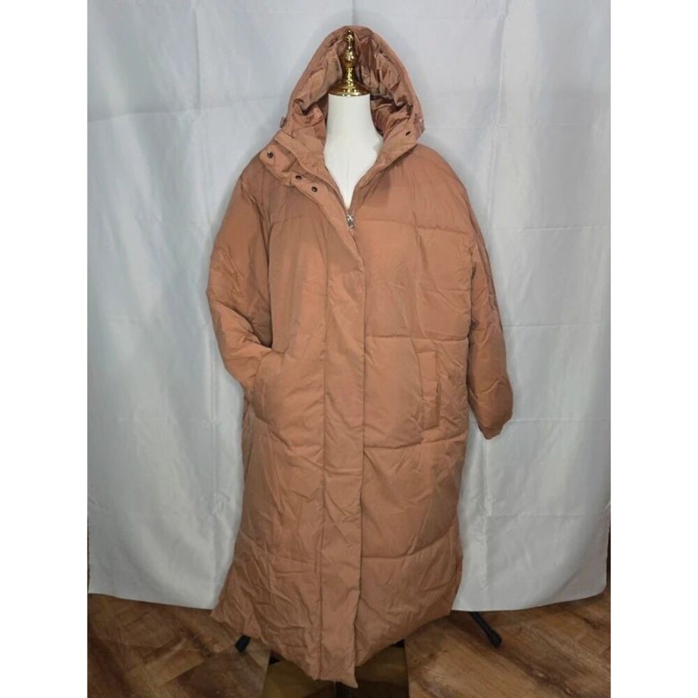 Tan Puffer Coat
